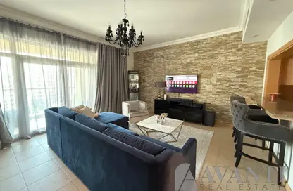 Apartment - 2 Bedrooms - 3 Bathrooms for rent in Al Hatimi - Shoreline Apartments - Palm Jumeirah - Dubai