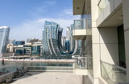 شقة - غرفة نوم - 1 حمام للايجار في برج سكالا - الخليج التجاري - دبي