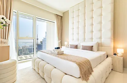 Apartment - 1 Bedroom - 1 Bathroom for rent in Grand Bleu Tower 1 - EMAAR Beachfront - Dubai Harbour - Dubai Apartment - 1 Bedroom - 1 Bathroom for rent in Grand Bleu Tower 1 - EMAAR Beachfront - Dubai Harbour - Dubai