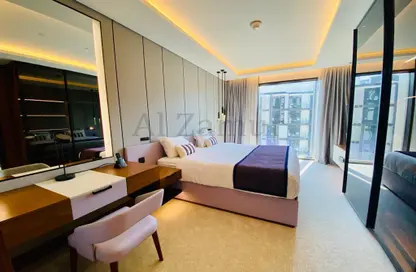 صورة لـ غرفة- غرفة النوم شقة - غرفة نوم - 2 حمامات للايجار في بلوواترز - دبي ، صورة رقم 1