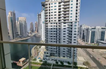 شقة - 1 حمام للايجار في مارينا فيو  A برج - مارينا فيو - دبي مارينا - دبي