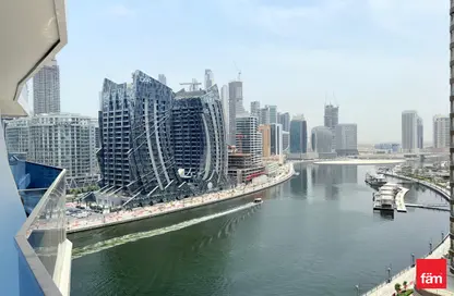 Apartment - Studio - 1 Bathroom for sale in Waves Tower - Business Bay - Dubai