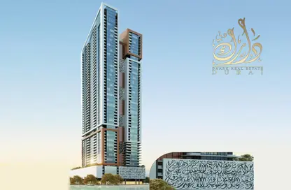 Outdoor Building image for: Apartment - 1 Bedroom - 2 Bathrooms for sale in Faradis Tower - Al Mamzar - Sharjah - Sharjah, Image 1