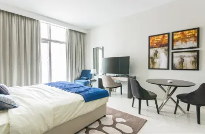 Apartment - 1 Bathroom for sale in Golf Veduta A - Golf Veduta Hotel Apartments - DAMAC Hills - Dubai