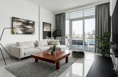 Living Room image for: Apartment - 2 Bedrooms - 2 Bathrooms for rent in Sunrise Bay - EMAAR Beachfront - Dubai Harbour - Dubai, Image 1