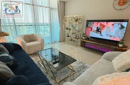Apartment - 1 Bedroom - 2 Bathrooms for rent in Al Rashidiya Towers - Al Rashidiya - Ajman Downtown - Ajman