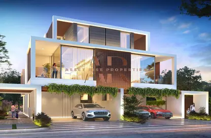 Outdoor House image for: Villa - 5 Bedrooms - 5 Bathrooms for sale in Park Greens - Damac Hills 2 - Dubai, Image 1