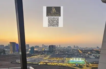 شقة - غرفة نوم - 2 حمامات للايجار في أبراج الياسمين - جاردن سيتي - عجمان