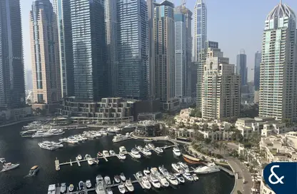 شقة - 2 غرف نوم - 2 حمامات للايجار في ماريناسكيب أفانت - ترايدنت ماريناسكيب - دبي مارينا - دبي