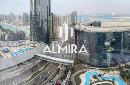 Apartment - 1 Bedroom - 2 Bathrooms for sale in The Gate Tower 1 - Shams Abu Dhabi - Al Reem Island - Abu Dhabi