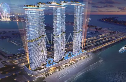 Apartment - 3 Bedrooms - 4 Bathrooms for sale in Tower C - Damac Bay - Dubai Harbour - Dubai