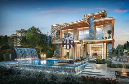 Outdoor House image for: Villa - 6 Bedrooms - 7 Bathrooms for sale in Damac Gems Estates - DAMAC Hills - Dubai, Image 1