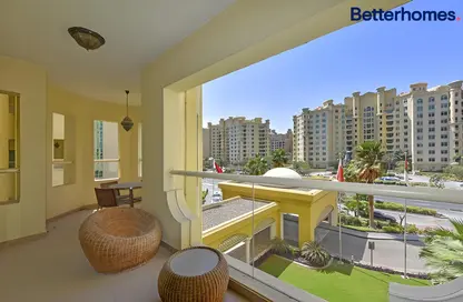 Apartment - 2 Bedrooms - 3 Bathrooms for rent in Al Das - Shoreline Apartments - Palm Jumeirah - Dubai