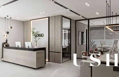 Office Space - Studio - 1 Bathroom for rent in I Rise Tower - Barsha Heights (Tecom) - Dubai