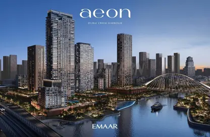 Outdoor Building image for: Apartment - 2 Bedrooms - 2 Bathrooms for sale in Aeon Tower 1 - Aeon - Dubai Creek Harbour (The Lagoons) - Dubai, Image 1