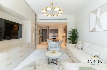 شقة - 2 غرف نوم - 2 حمامات للايجار في جراند بلو تاور 1 - إعمار بيتشفرونت - دبي هاربور - دبي