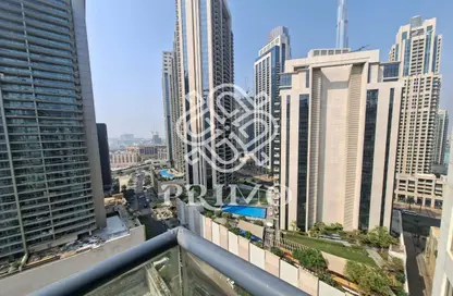 Apartment - 2 Bedrooms - 3 Bathrooms for rent in Bahwan Tower Downtown - Downtown Dubai - Dubai