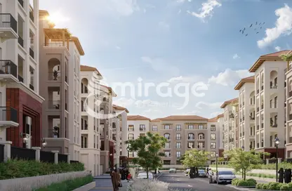 Outdoor Building image for: Apartment - 1 Bedroom - 2 Bathrooms for sale in Bloom Living - Zayed City (Khalifa City C) - Khalifa City - Abu Dhabi, Image 1
