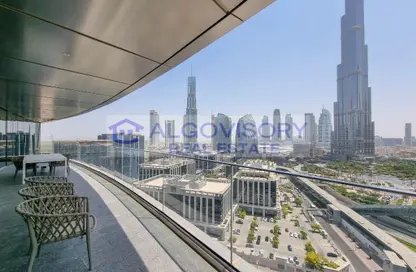 Balcony image for: Apartment - 3 Bedrooms - 4 Bathrooms for sale in The Address Sky View Tower 1 - The Address Sky View Towers - Downtown Dubai - Dubai, Image 1