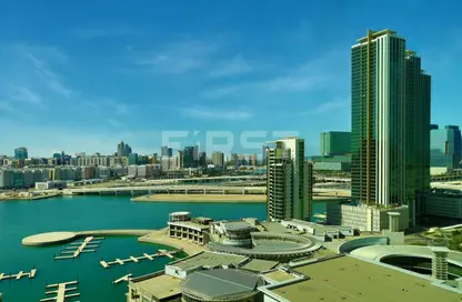 Apartment - 1 Bedroom - 2 Bathrooms for rent in RAK Tower - Marina Square - Al Reem Island - Abu Dhabi