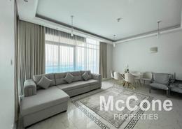 Living / Dining Room image for: Apartment - 2 bedrooms - 3 bathrooms for rent in Opal Tower Marina - Dubai Marina - Dubai, Image 1