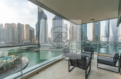 Apartment - 3 Bedrooms - 3 Bathrooms for rent in Marinascape Oceanic - Trident Marinascape - Dubai Marina - Dubai