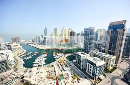 شقة - 2 غرف نوم - 2 حمامات للايجار في برج إسكان - دبي مارينا - دبي