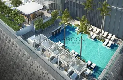 Pool image for: Apartment - 1 Bedroom - 1 Bathroom for sale in Creek Vistas Heights - Sobha Hartland - Mohammed Bin Rashid City - Dubai, Image 1