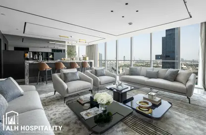 Penthouse - 2 Bedrooms - 2 Bathrooms for rent in Sheraton Grand Hotel - Sheikh Zayed Road - Dubai