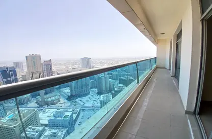 شقة - 2 غرف نوم - 2 حمامات للايجار في برج قنال ستار - المجاز 3 - المجاز - الشارقة