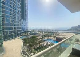صورةشرفة لـ: شقة - 2 غرف نوم - 3 حمامات للكراء في برج البطين - الممشى - مساكن شاطئ الجميرا - دبي, صورة 1