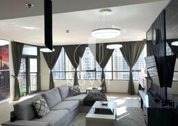 صورةغرفة المعيشة لـ: شقة - 1 غرفة نوم - 2 حمامات للكراء في دبي كريك ريزيدنس برج 2 شمال - ميناء خور دبي (ذا لاجونز) - دبي, صورة 1