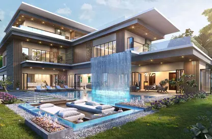 Villa - 7 Bedrooms - 7+ Bathrooms for sale in Portofino - Damac Lagoons - Dubai