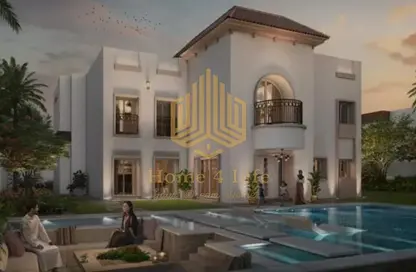 Outdoor House image for: Villa - 6 Bedrooms for sale in Al Shamkha - Abu Dhabi, Image 1