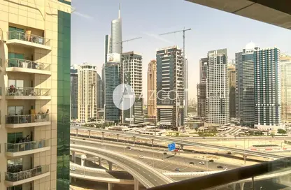 شقة - غرفة نوم - 1 حمام للايجار في برج إسكان - دبي مارينا - دبي