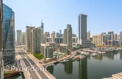 Apartment - 1 Bedroom - 2 Bathrooms for rent in Marina Quays West - Marina Quays - Dubai Marina - Dubai
