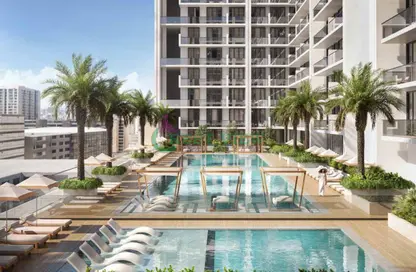 Apartment - Studio - 1 Bathroom for sale in Binghatti Amberhall - Jumeirah Village Circle - Dubai