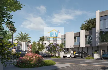 Townhouse - 3 Bedrooms - 4 Bathrooms for sale in Reportage Village Khalifa City - Khalifa City - Abu Dhabi