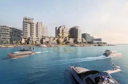 Water View image for: Apartment - 3 Bedrooms - 4 Bathrooms for sale in Tiger 4 by ASAS - Al Khan - Sharjah, Image 1