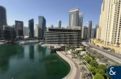 شقة - غرفة نوم - 2 حمامات للايجار في باي سنترال غرب - باي سنترال - دبي مارينا - دبي