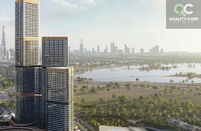 شقة - غرفة نوم - 1 حمام للبيع في سكاي فيو سولير - شوبا هارتلاند الثانية - بو كدرة - دبي
