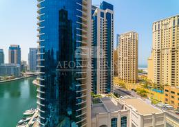 Outdoor Building image for: Apartment - 1 bedroom - 2 bathrooms for rent in Beauport Tower - Marina Promenade - Dubai Marina - Dubai, Image 1