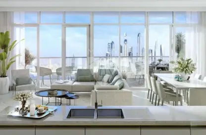شقة - 4 غرف نوم - 5 حمامات للبيع في برج Seapoint 1 - سي بوينت - إعمار بيتشفرونت - دبي هاربور - دبي