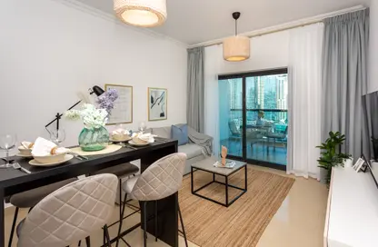 Apartment - 1 Bedroom - 2 Bathrooms for rent in Time Place Tower - Dubai Marina - Dubai