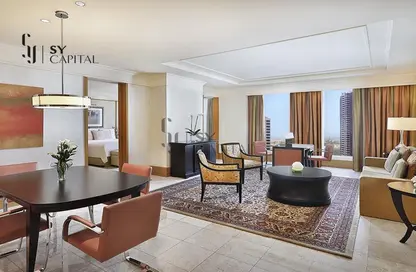 شقة - غرفة نوم - 2 حمامات للايجار في ريتز كارلتون - مركز دبي المالي العالمي - دبي