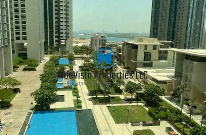 Apartment - 1 Bedroom - 2 Bathrooms for rent in Burooj Views - Marina Square - Al Reem Island - Abu Dhabi