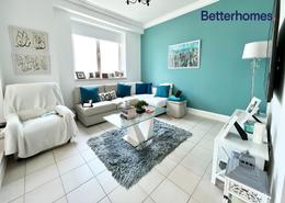 Living Room image for: Apartment - 1 bedroom - 2 bathrooms for rent in Murjan Tower - Emaar 6 Towers - Dubai Marina - Dubai, Image 1