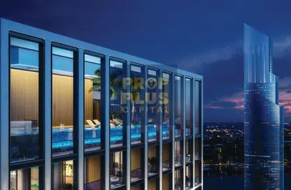 شقة - 2 غرف نوم - 3 حمامات للبيع في بن غاطي مونلايت - الجداف - دبي