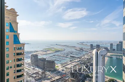 شقة - 2 غرف نوم - 3 حمامات للايجار في أوشن هايتس - دبي مارينا - دبي