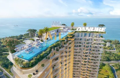 Apartment - 2 Bedrooms - 2 Bathrooms for sale in Breez by Danube - Maritime City - Dubai
